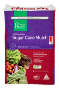 Sugar Cane Mulch (2 bales, 40sqm coverage)