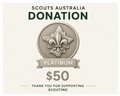 $50 Platinum Donation